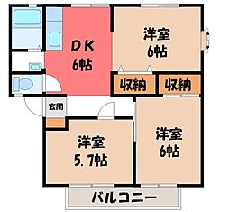 🉐敷金礼金0円！🉐東北本線 宇都宮駅 バス25分 第二グリーンヒ...