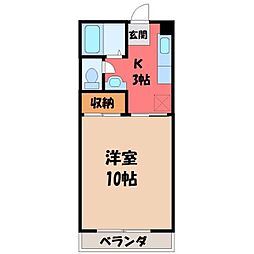 🉐敷金礼金0円！🉐東北本線 宇都宮駅 バス20分 問屋町下車 徒歩4分