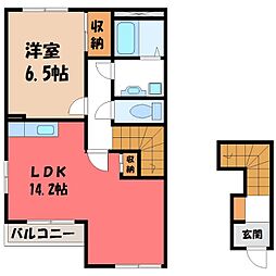 東北本線 氏家駅 徒歩39分