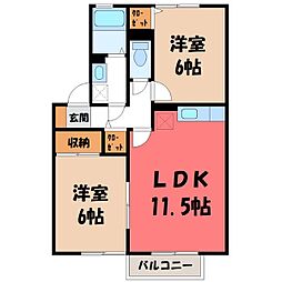 JR日光線 鶴田駅 3.3km