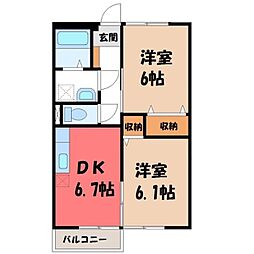 JR東北本線 石橋駅 バス12分 上三川病院前下車 徒歩16分