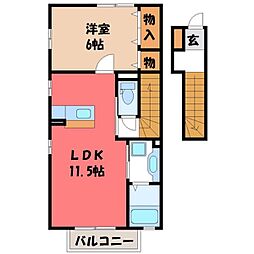 JR東北本線 石橋駅 バス15分 峰町下車 徒歩5分 2階/-