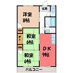 JR東北本線 宝積寺駅 徒歩4分