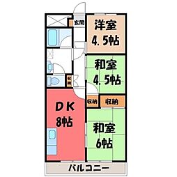 東武宇都宮線 西川田駅 徒歩12分 5階/-