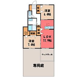 JR東北本線 雀宮駅 徒歩27分