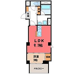 JR東北本線 宇都宮駅 徒歩6分