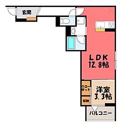 東武宇都宮線 東武宇都宮駅 徒歩9分 3階/-