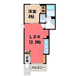 JR東北本線 石橋駅 徒歩4分 1階/-