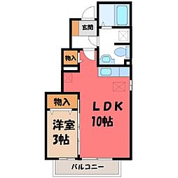 JR東北本線 石橋駅 4.4km