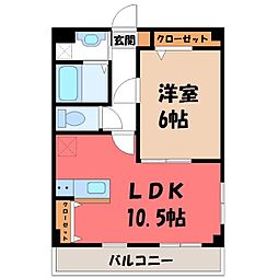 宇都宮芳賀ライトレール線 宇都宮大学陽東キャンパス駅 徒歩33分 6階/-