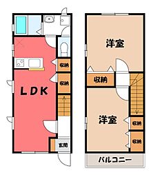 宇都宮芳賀ライトレール線 峰駅 徒歩22分 1階/-