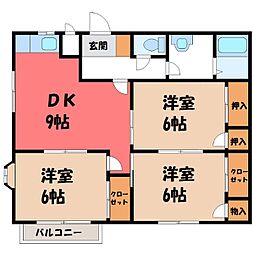 宇都宮芳賀ライトレール線 グリーンスタジアム前駅 徒歩26分 2階/-