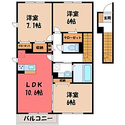宇都宮芳賀ライトレール線 陽東3丁目駅 徒歩14分