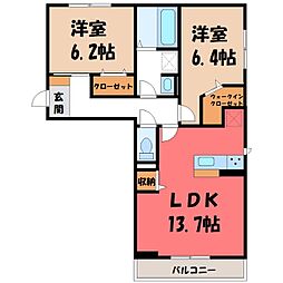 JR東北本線 宇都宮駅 バス14分 平松本町下車 徒歩3分