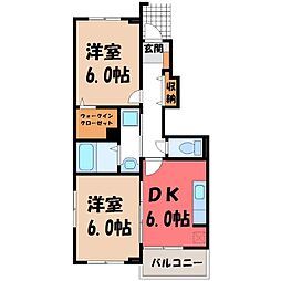 東武日光線 新鹿沼駅 徒歩28分