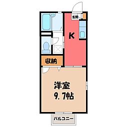 宇都宮芳賀ライトレール線 駅東公園前駅 徒歩15分 2階/-