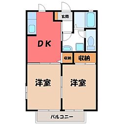 JR東北本線 宇都宮駅 徒歩21分 1階/-