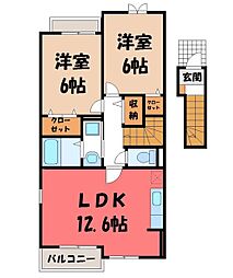 東武宇都宮線 東武宇都宮駅 バス15分 挟又局前下車 徒歩7分
