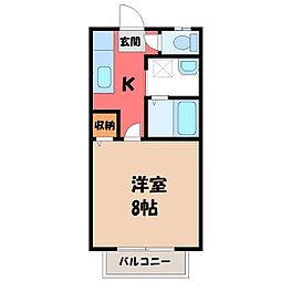 東武宇都宮線 西川田駅 徒歩15分