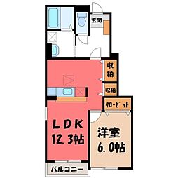 JR東北本線 氏家駅 徒歩15分