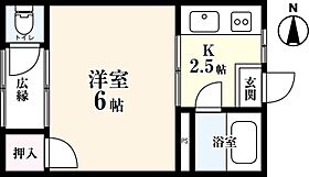 コーポ双葉 103 ｜ 佐賀県佐賀市本庄町大字本庄（賃貸アパート1K・1階・19.87㎡） その2