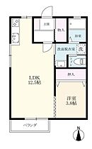 SUNハイツ B202 ｜ 佐賀県佐賀市本庄町大字袋（賃貸アパート1LDK・2階・41.23㎡） その2