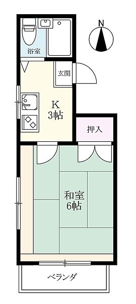 セゾン本庄 303｜佐賀県佐賀市本庄町大字本庄(賃貸マンション1K・3階・24.38㎡)の写真 その2