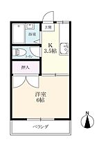 アミューズ本庄 1-3 ｜ 佐賀県佐賀市本庄町大字本庄（賃貸マンション1K・1階・24.84㎡） その2