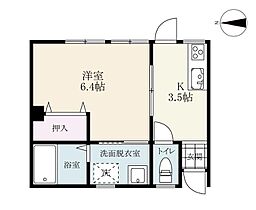 石橋アパート 1F ｜ 佐賀県佐賀市水ヶ江4丁目（賃貸アパート1K・1階・25.44㎡） その2