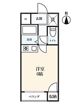 セルシオ佐大前 206 ｜ 佐賀県佐賀市与賀町（賃貸マンション1R・2階・17.28㎡） その2