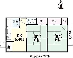 🉐敷金礼金0円！🉐コーポ徳富