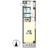 ラセールミスII  ｜ 岐阜県山県市高富（賃貸マンション1K・4階・25.49㎡） その2