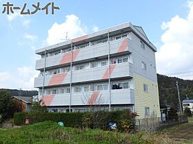 ラセールミスII  ｜ 岐阜県山県市高富（賃貸マンション1K・4階・25.49㎡） その1