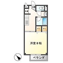 シューフルール7  ｜ 岐阜県美濃加茂市西町６丁目（賃貸アパート1K・1階・28.02㎡） その2