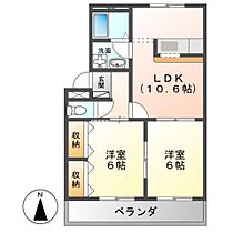 フォレストハウスＮ  ｜ 岐阜県関市肥田瀬（賃貸アパート2LDK・2階・49.50㎡） その2