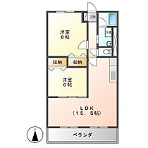 ハートフルマンションＫＡＷＡＢＥ  ｜ 岐阜県加茂郡川辺町石神（賃貸マンション2LDK・3階・60.80㎡） その2