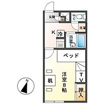 レオパレスパーク森山  ｜ 岐阜県美濃加茂市森山町２丁目（賃貸アパート1K・2階・23.18㎡） その1