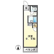 エレガンスみやもと  ｜ 岐阜県関市桜本町２丁目（賃貸アパート1R・4階・24.10㎡） その2