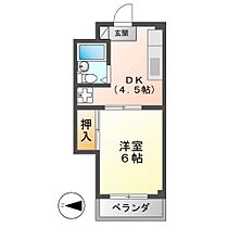 コファール山口  ｜ 岐阜県岐阜市太郎丸向良（賃貸マンション1K・2階・22.00㎡） その2