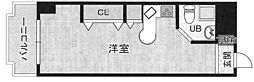 ラ・パルフェ・ド・パラツィーナ ワンルームの間取図画像