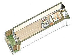 間取図画像 ワンルーム