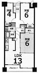 間取図画像 3LDK