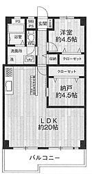 間取図画像 1SLDK