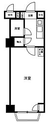 チサンマンション第7新大阪 1Kの間取図画像
