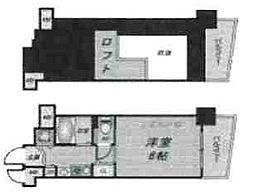 エステムコート新大阪3ステーションプラザ 1Kの間取図画像