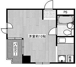 ライオンズマンション新大阪第2 ワンルームの間取図画像