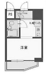 GSハイム夕陽ケ丘 1Kの間取図画像