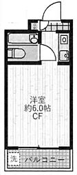 メゾン・ド・スマーユ ワンルームの間取図画像