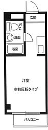 チサンマンション新大阪 ワンルームの間取図画像