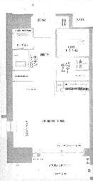 間取図画像 1K